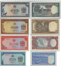 Продать Банкноты Родезия Набор из 4 бон 1979 