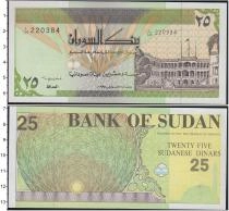 Продать Банкноты Судан 25 пиастров 1992 