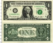 Продать Банкноты США 1 доллар 2009 