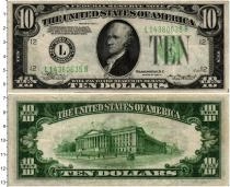 Продать Банкноты США 10 долларов 1934 Пластик