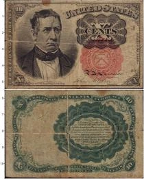Продать Банкноты США 10 центов 1874 