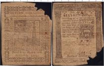 Продать Банкноты США 16 шиллингов 1775 