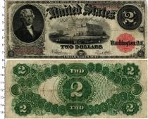 Продать Банкноты США 2 доллара 1917 