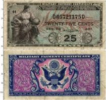 Продать Банкноты США 25 центов 1951 