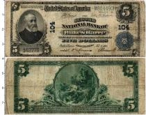 Продать Банкноты США 5 долларов 1903 