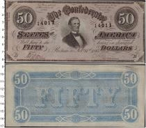 Продать Банкноты США 50 долларов 1864 