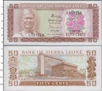 Продать Банкноты Сьерра-Леоне 50 центов 1984 