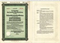 Продать Банкноты Третий Рейх 1000 марок 1942 