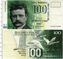 Продать Банкноты Финляндия 100 марок 1986 