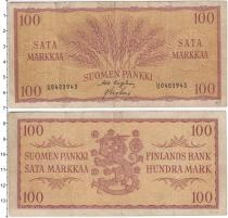 Продать Банкноты Финляндия 100 марок 1957 