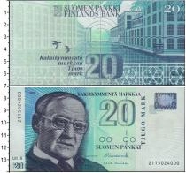 Продать Банкноты Финляндия 25 марок 1993 