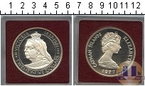 Продать Монеты Каймановы острова 25 долларов 1977 Серебро