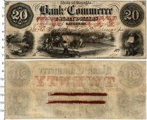 Продать Банкноты США 20 долларов 1856 