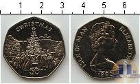 Продать Монеты Остров Мэн 50 центов 1982 Медно-никель