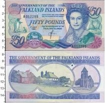 Продать Банкноты Фолклендские острова 50 фунтов 1990 