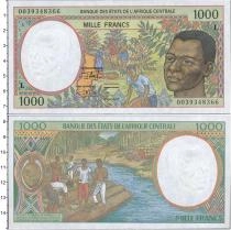 Продать Банкноты Центральная Африка 1000 франков 2000 