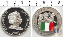 Продать Монеты Острова Кука 1 доллар 2001 Серебро