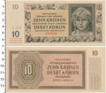 Продать Банкноты Чехия 10 крон 1942 