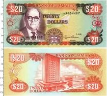 Продать Банкноты Ямайка 20 долларов 1995 