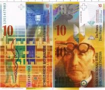 Продать Банкноты Швейцария 10 франков 2013 