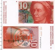 Продать Банкноты Швейцария 10 франков 0 