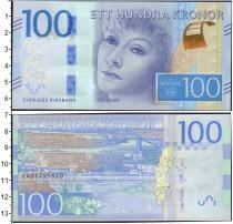 Продать Банкноты Швеция 100 крон 2016 