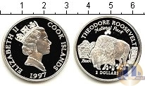Продать Монеты Острова Кука 2 доллара 1997 Серебро