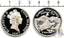 Продать Монеты Острова Кука 2 доллара 1997 Серебро