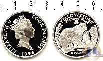 Продать Монеты Острова Кука 2 доллара 1996 Серебро