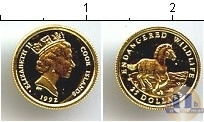 Продать Монеты Острова Кука 25 долларов 1992 Золото