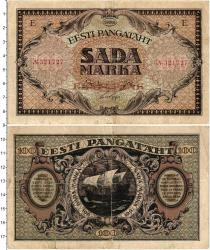 Продать Банкноты Эстония 100 марок 1922 
