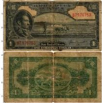 Продать Банкноты Эфиопия 1 доллар 1945 