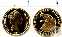 Продать Монеты Острова Кука 25 долларов 1990 Золото