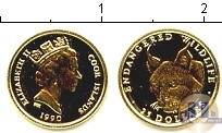 Продать Монеты Острова Кука 25 долларов 1990 Золото