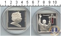 Продать Монеты Острова Кука 5 долларов 2005 Серебро