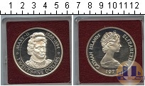 Продать Монеты Каймановы острова 25 долларов 1977 Серебро