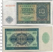Продать Банкноты Германия 10 марок 1948 