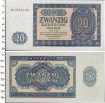 Продать Банкноты Германия 20 марок 1955 