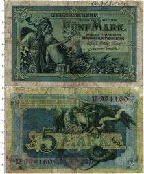 Продать Банкноты Германия 5 марок 1904 