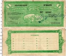 Продать Банкноты Гаити 1 гурд 1962 