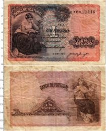Продать Банкноты Португалия 1 эскудо 1920 