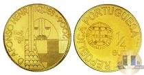 Продать Монеты Португалия 1/4 евро 2006 Золото
