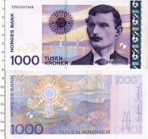 Продать Банкноты Норвегия 1000 крон 2004 