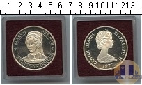 Продать Монеты Каймановы острова 25 долларов 1977 Серебро