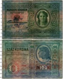 Продать Банкноты Венгрия 100 крон 1912 