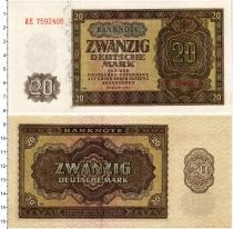 Продать Банкноты ГДР 20 марок 1948 