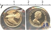 Продать Монеты Виргинские острова 25 долларов 1983 Золото