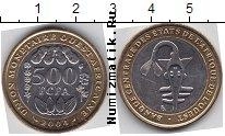 Продать Монеты КФА 500 франков 2003 Биметалл