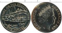 Продать Подарочные монеты Австралия 1 доллар 2019 Латунь