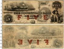 Продать Банкноты США 5 долларов 1853 